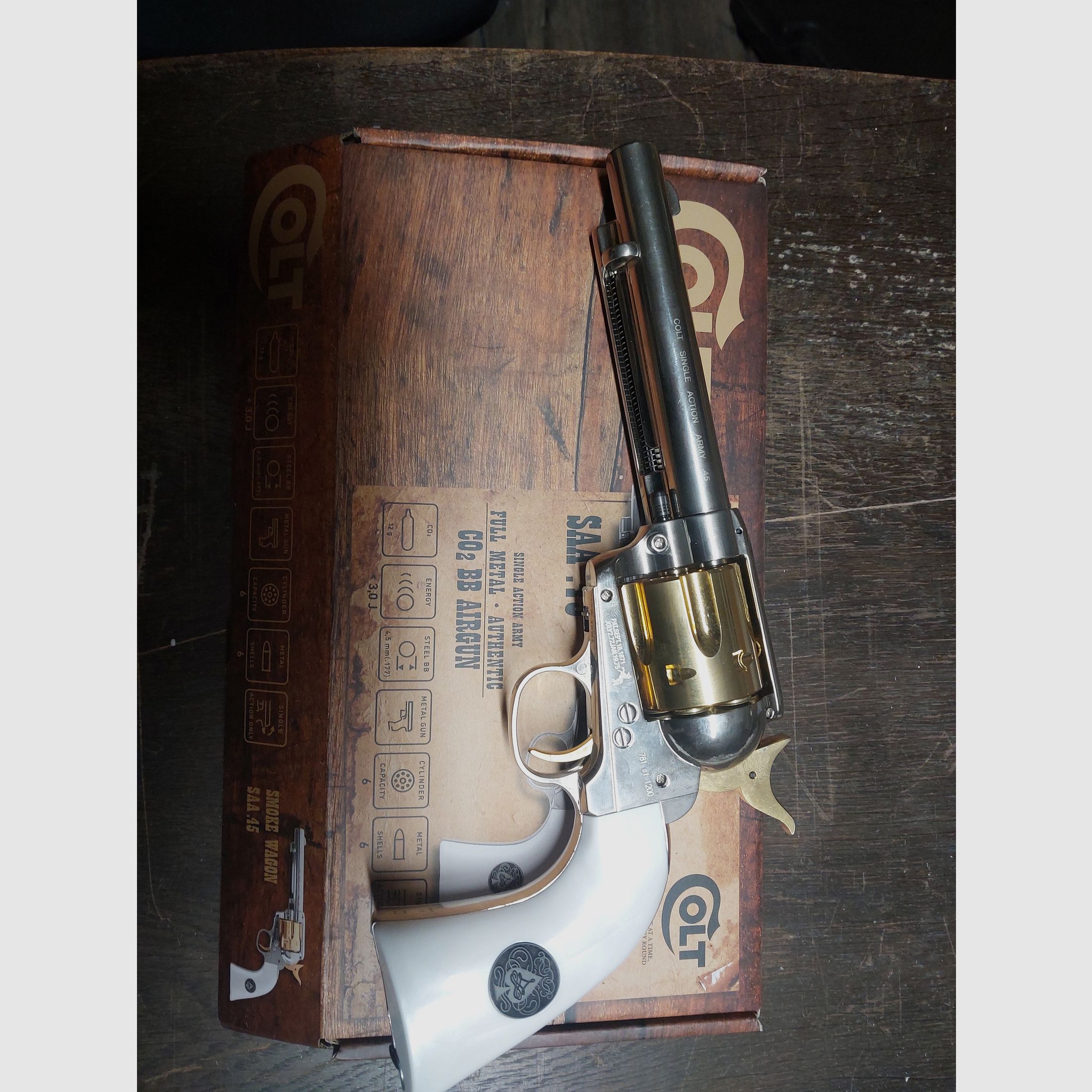 SAA 45 carro fumogeno 1 di 200