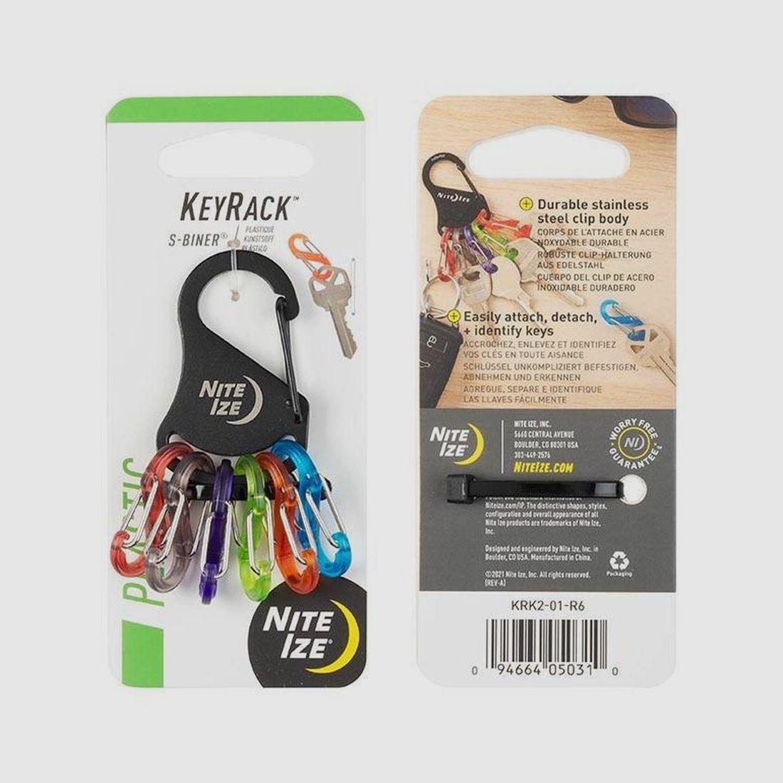 Nite Ize KeyRack S-Biner Multicolor
