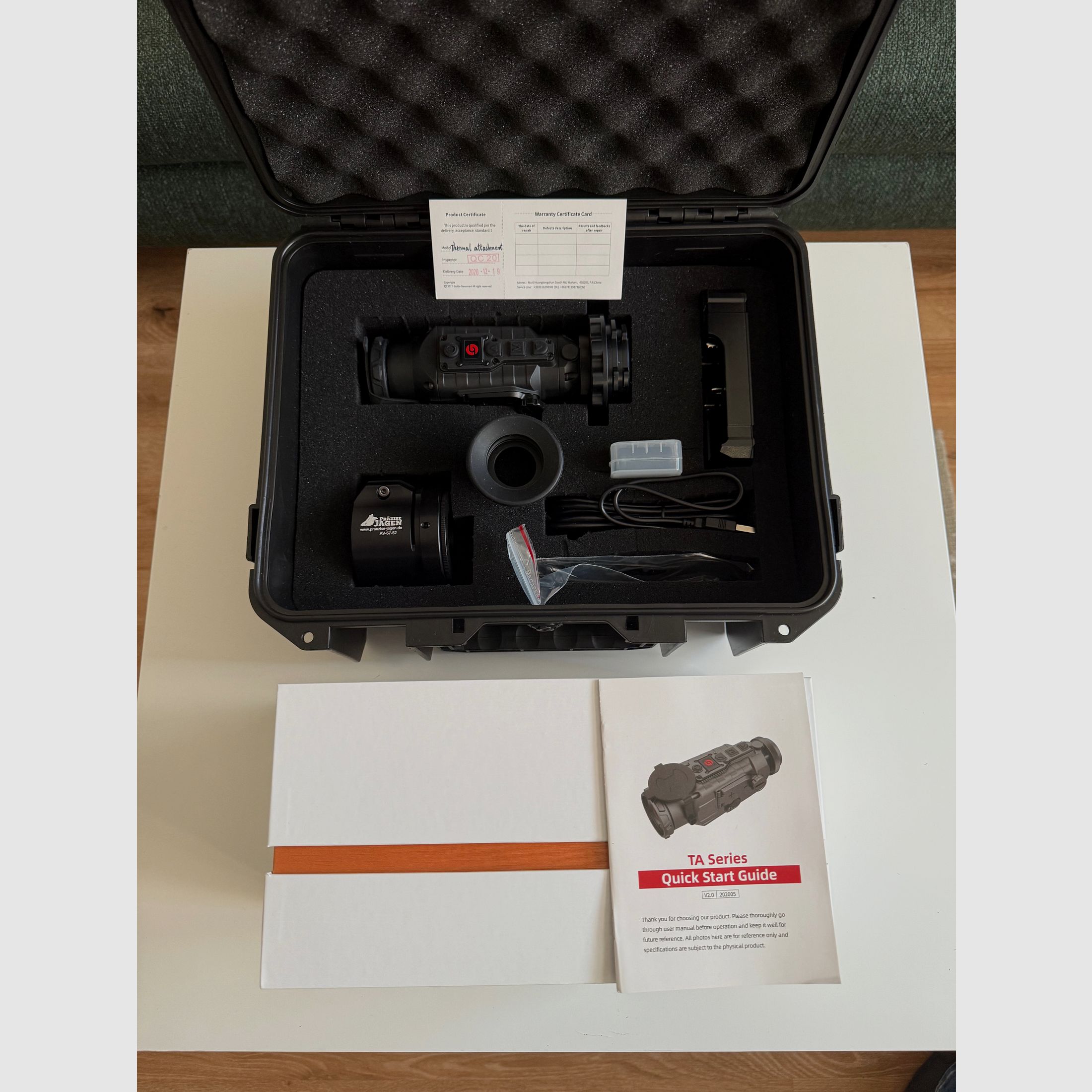 GUIDE Nightlux JSA TA435 / Lahoux Clip 35 + Quick Release Adapter