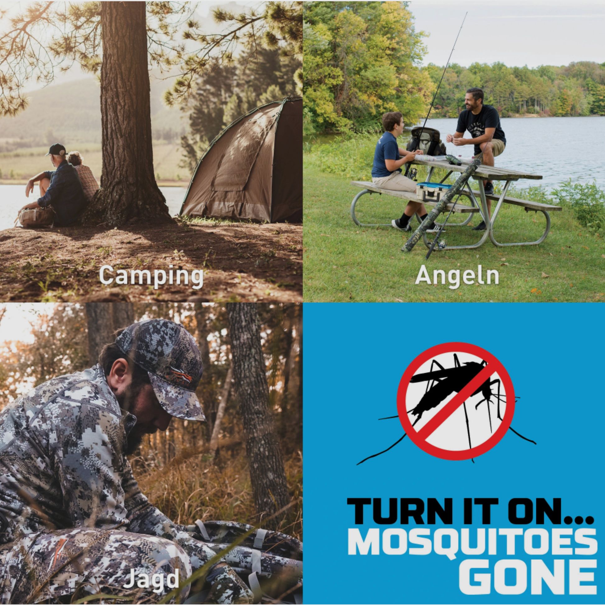 THERMACELL Mückenabwehr Nachfüllpackung Jagd 48 Stunden