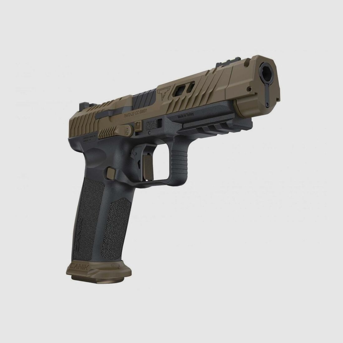 Canik TP9 TTI Combat Taran Tactical Innovations Kal. 9x19 SAO inkl. Ersatzm 9mmLuger