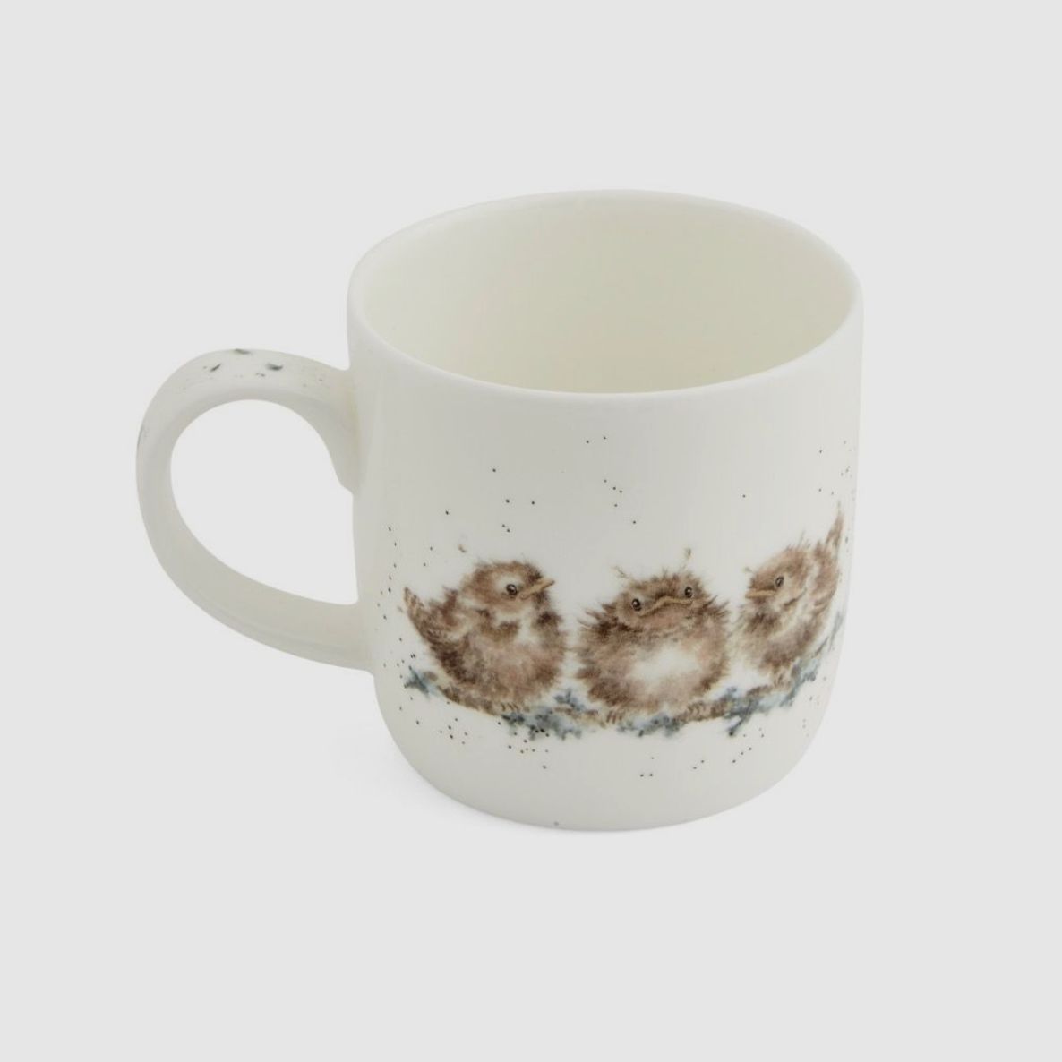 Wrendale Tasse 'Feather Your Nest' - Zaunkönige