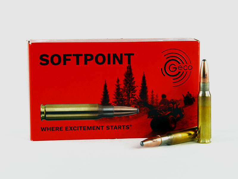 GECO .308 Winchester, soft point 170 grs SP (Softpoint) 1 opakowanie (20 strzałów po 1,745 €)