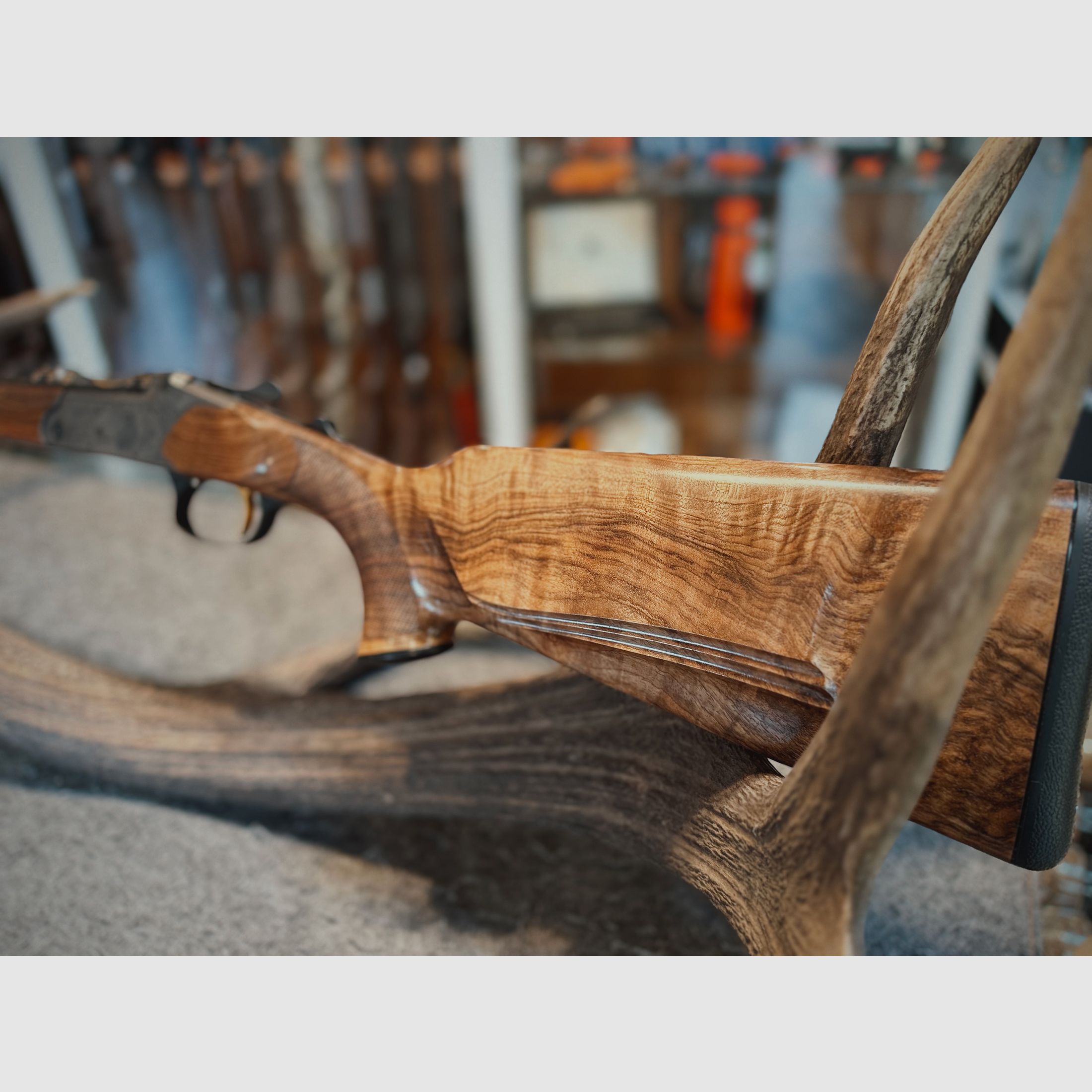 Blaser K95 Luxus – Kal. .270 Win – Custom Lauf mit Goldeinlagen