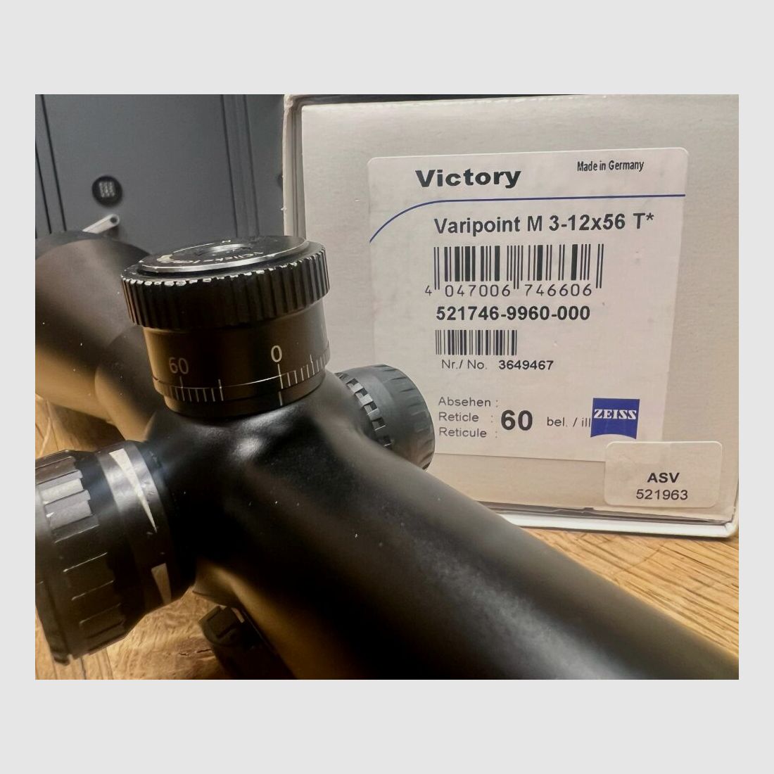 Zeiss Victory Varipoint M 3-12x56 T* ASV
