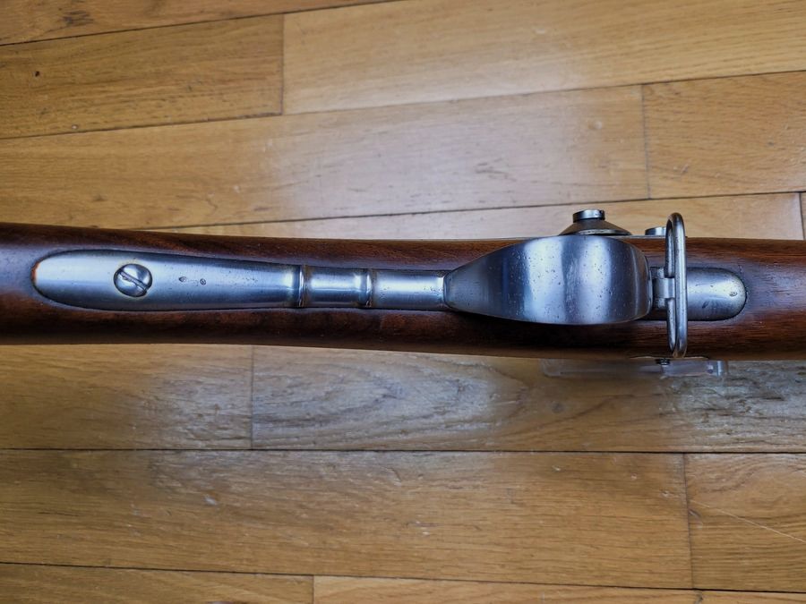 Sehr seltener Infanteriegewehr Modell 1857 – nicht umgebaut Tabatière – Kaiserliche Manufaktur Mutzig – schöne Stempel – TBE+, Bild 12 von 28