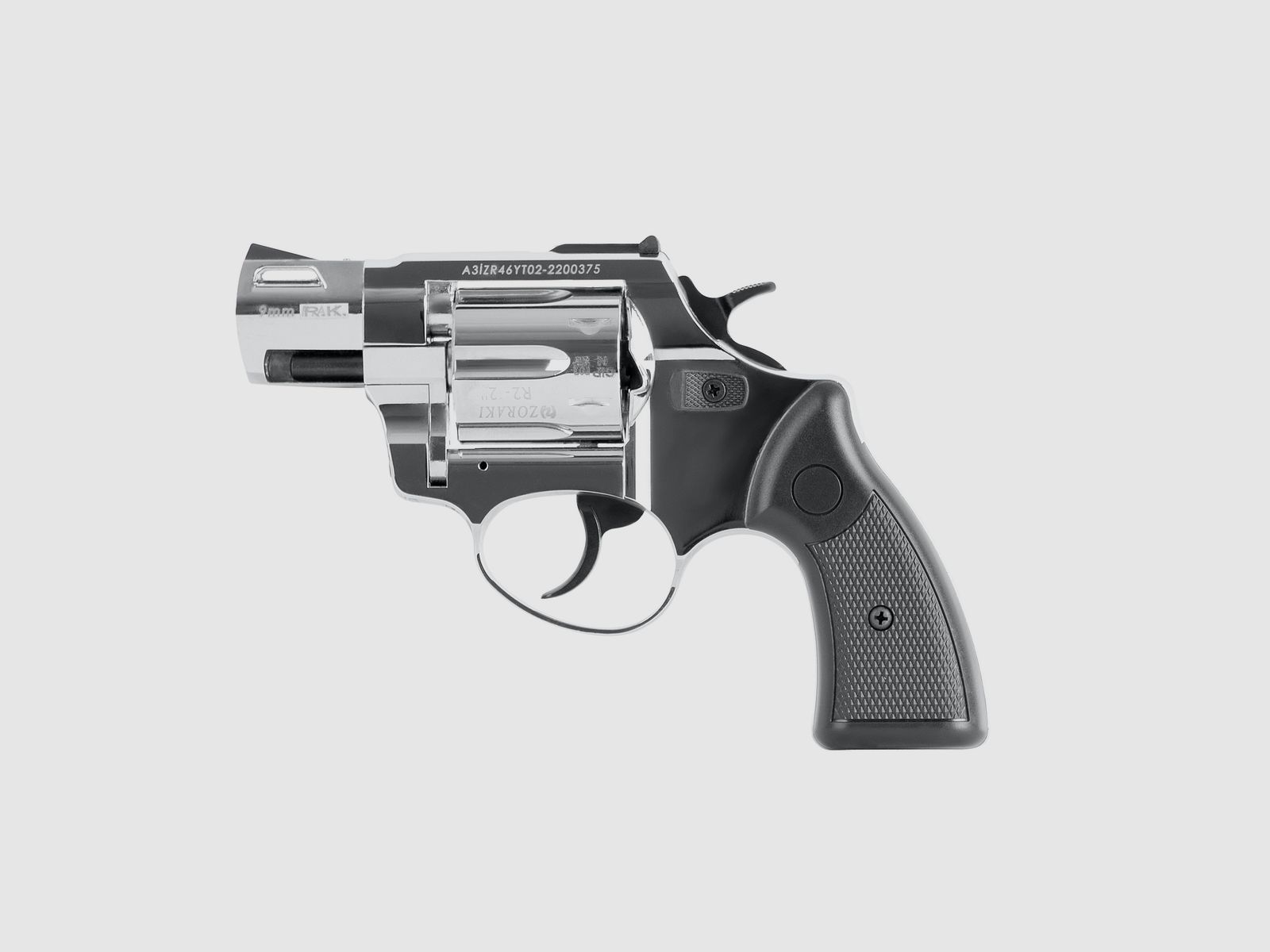 Zoraki R2 2" Cromo 9mm R. - Señal de Gas