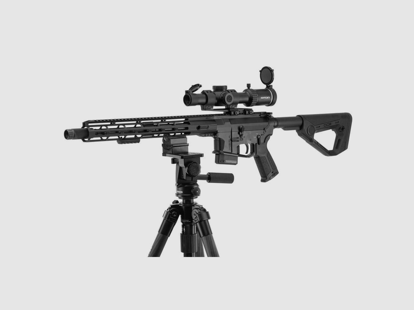 Combo Trépied de Tir KJI Precision K800 Carbone - Ultra Léger - Stabilité Maximale - Précision Optimale, image 4 sur 5