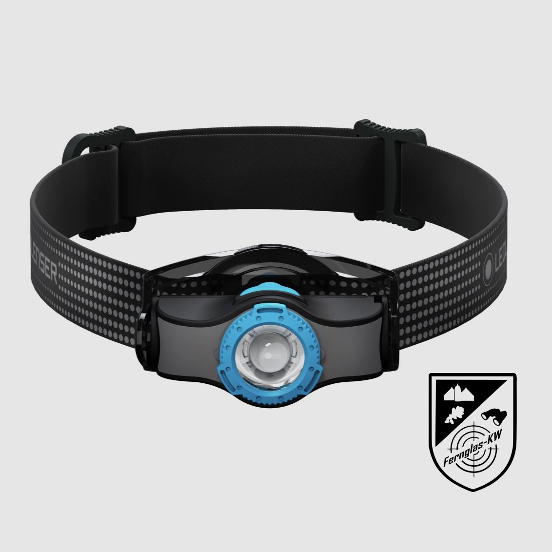 Ledlenser 502150 LED Kopflampe Stirnlampe MH3 Schwarz blau 200 Lumen
