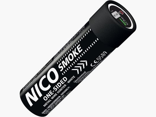 NICO 190 Sekunden Paintball Rauchgranate (weiss)