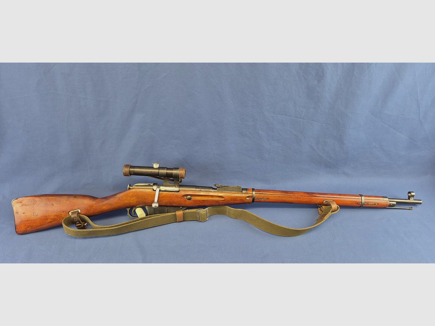 Mosin Nagant 1891/30 Sniper-Scharfschützengewehr, Bj. 1943 Izhevsk Kal.7,62 x 54R mit ZF-PU, Bild 5 von 6