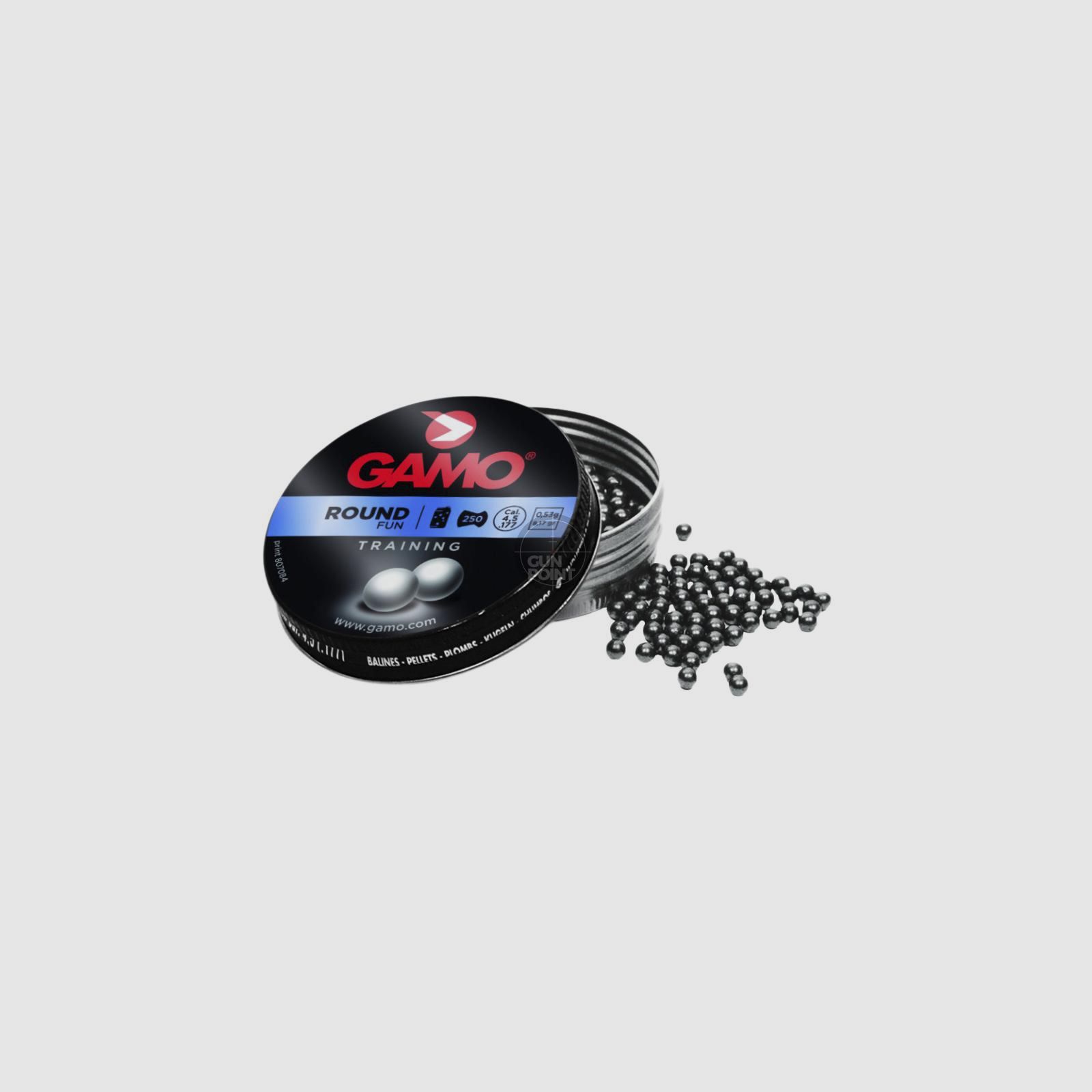 Gamo Rundkugeln Round - Kal. 4,5 mm - 250 Stck.