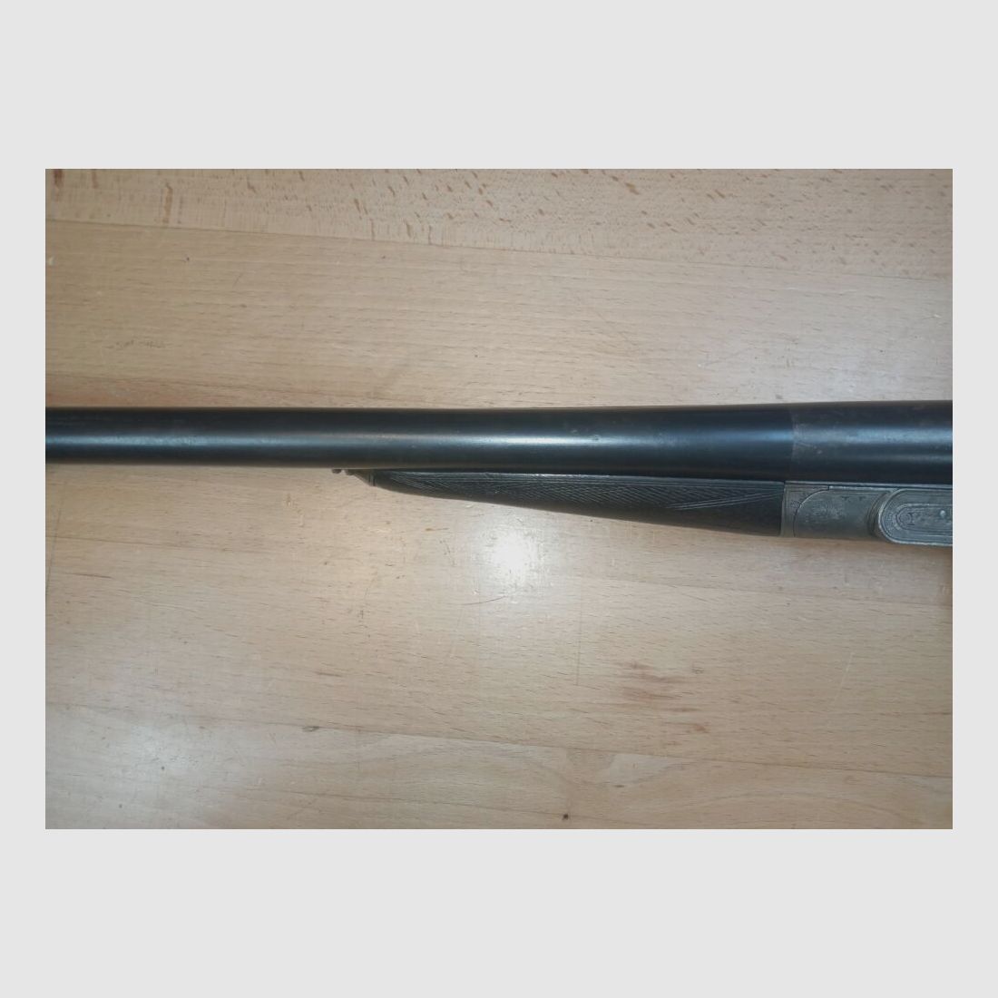 Belgian double-barreled shotgun