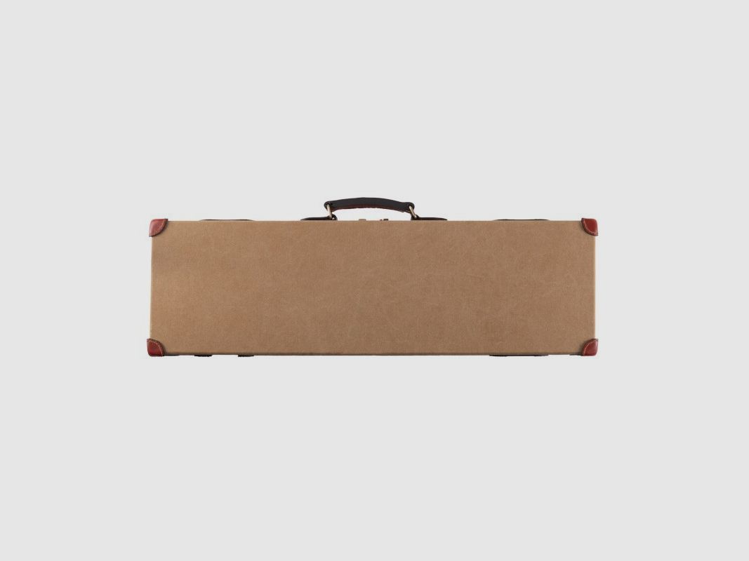TASCHE AUS CANVAS UND LEDER FÜR SEITENBÜCHSEN UND ÜBER-UNTER-BÜCHSEN 80CM, Bild 2 von 4