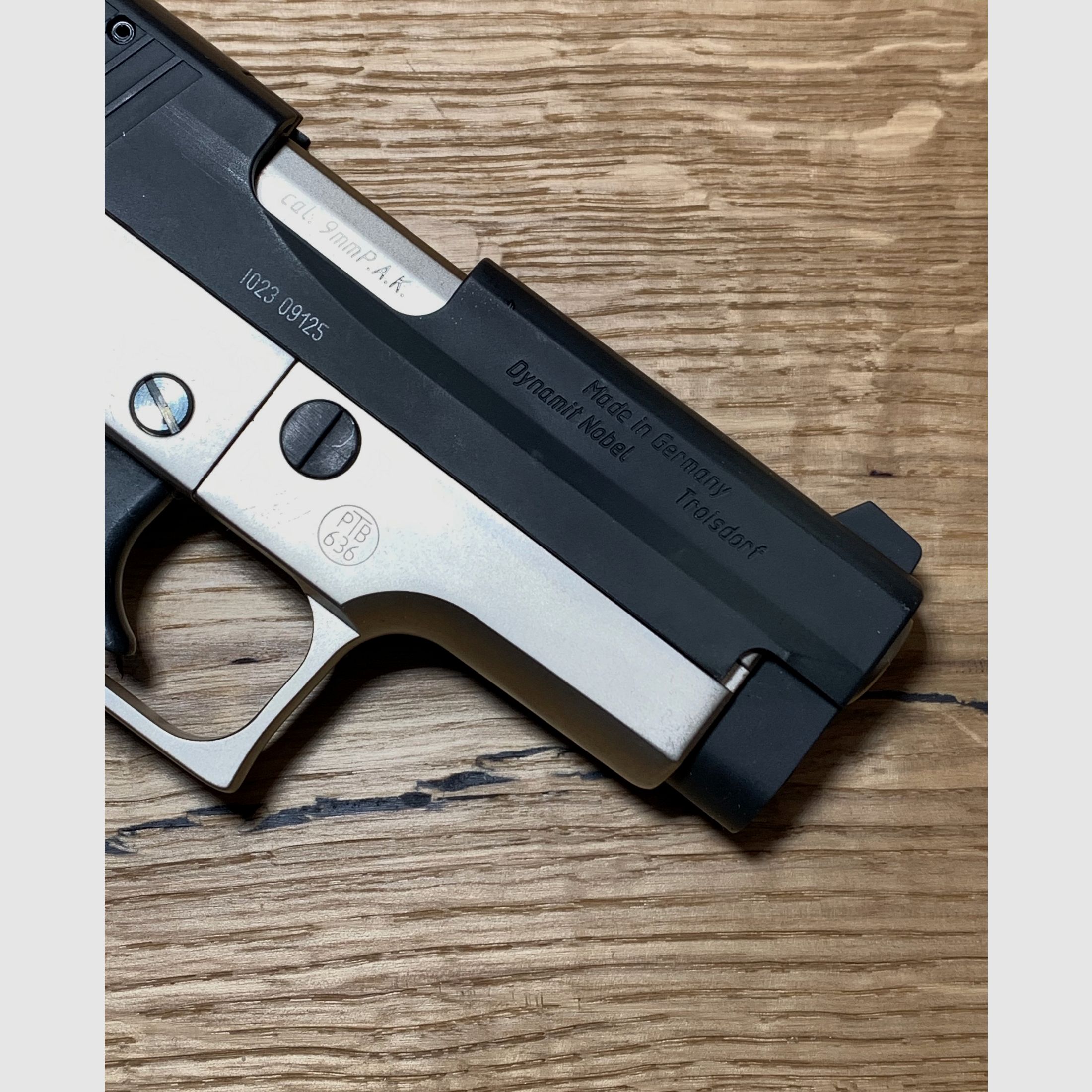 Geco Mod. 225 Signalpistole 9mm P.A.K. von Dynamit Nobel