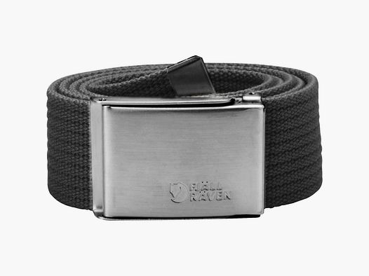 FJÄLLRÄVEN Gürtel Canvas dark grey