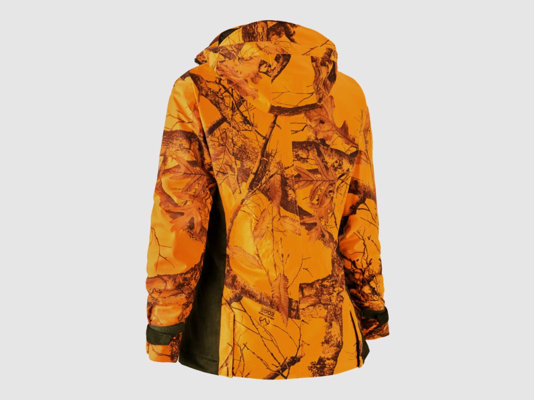 Deerhunter Damen Drückjagd Jacke Lady Estelle Realtree Edge Orange