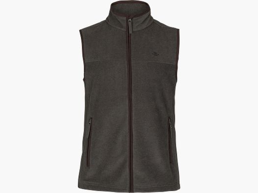 Gilet en Fleece Seeland Woodcock Earl pour Homme Gris Foncé Mélangé 2XL