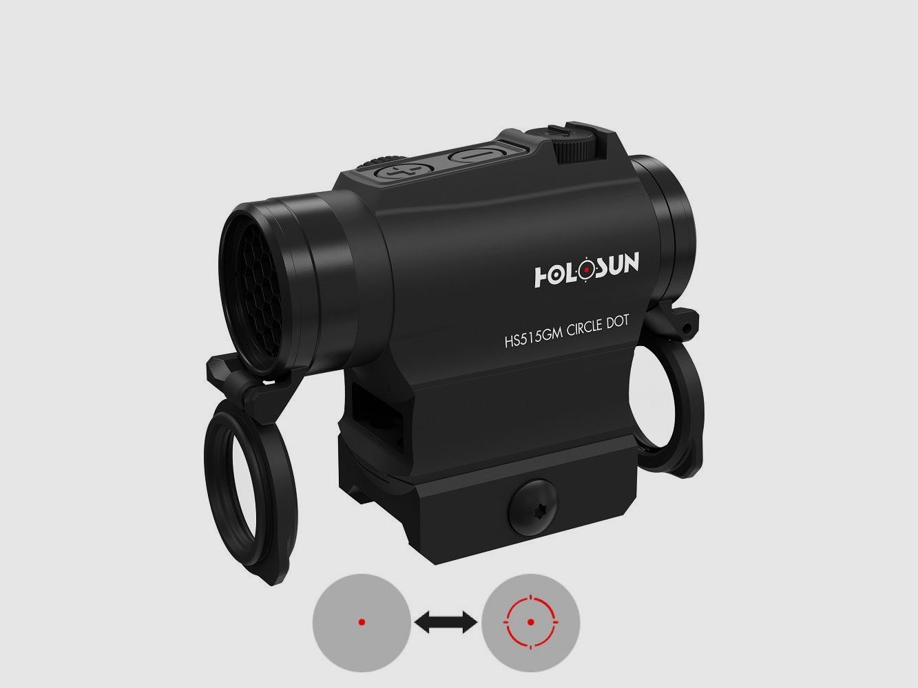 Holosun HS515G-M visor de punto rojo