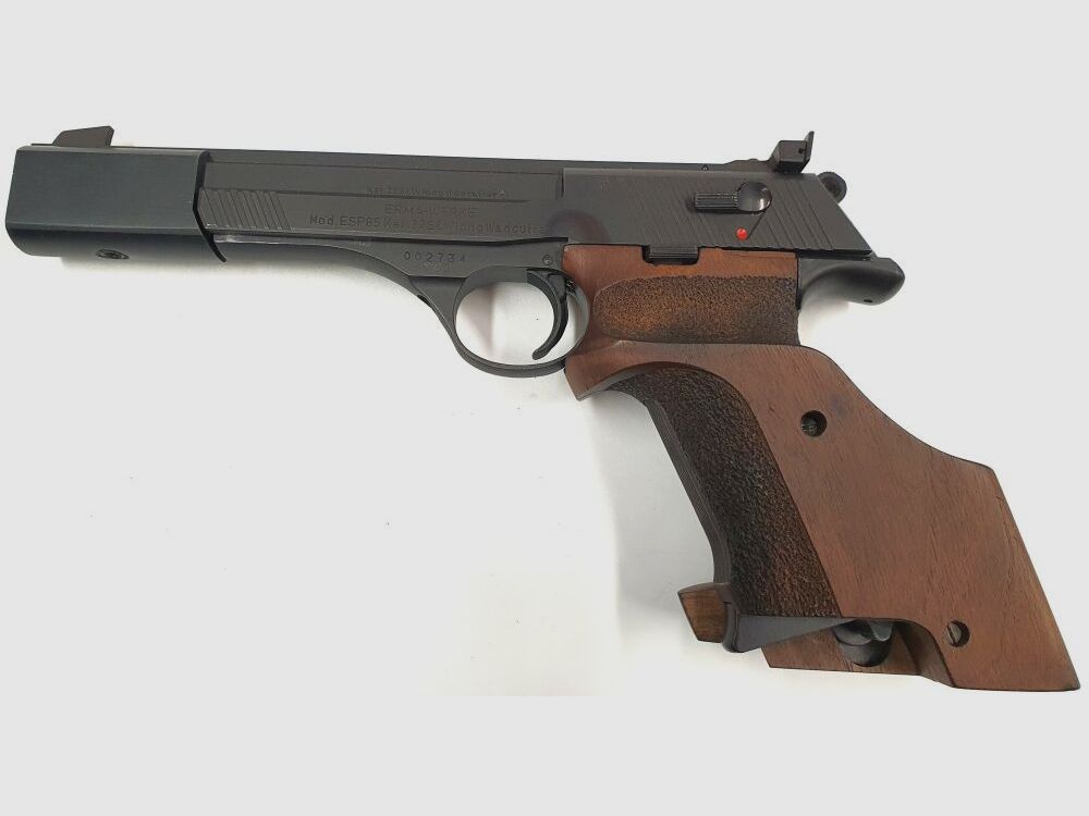 Pistol Erma Mod.ESP85A including interchangeable system with accessories
