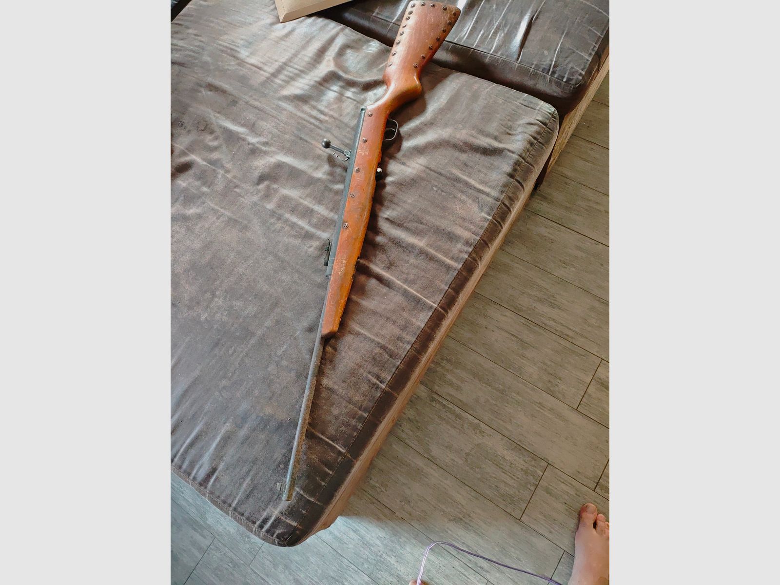 Old air rifle defective