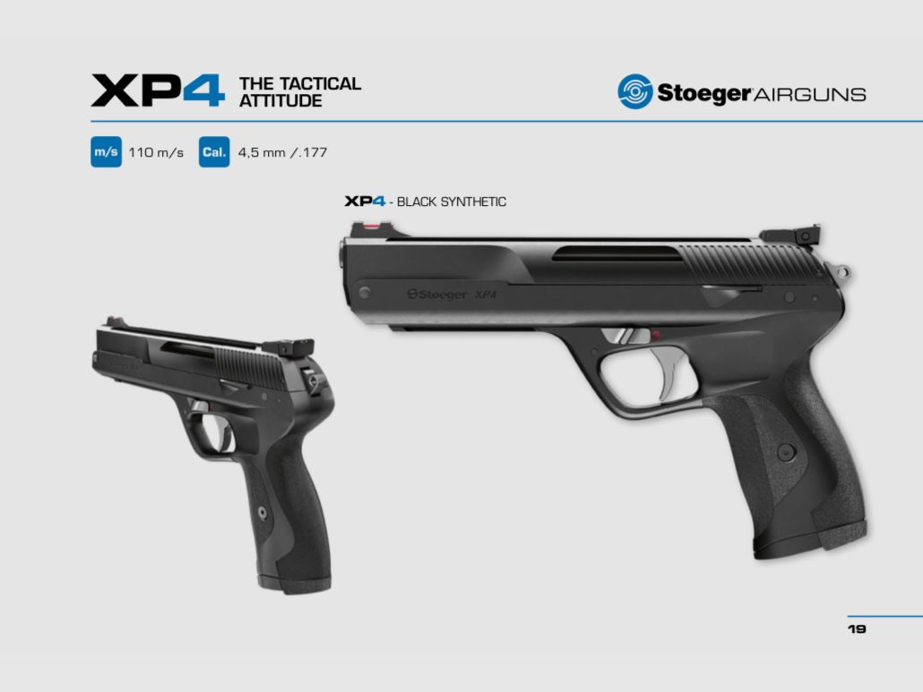 STOEGER – XP4 – SCHWARZ/GRÜN – 4,5MM