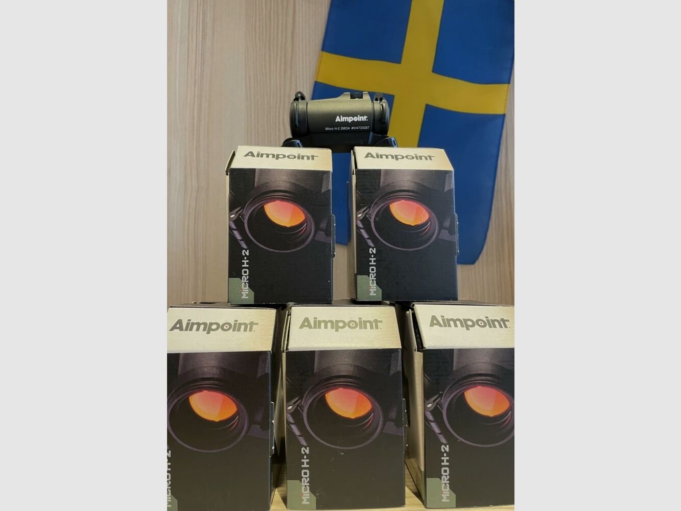 AIMPOINT MICRO H2 2 MOA (mit Blaser Sattelmontage)