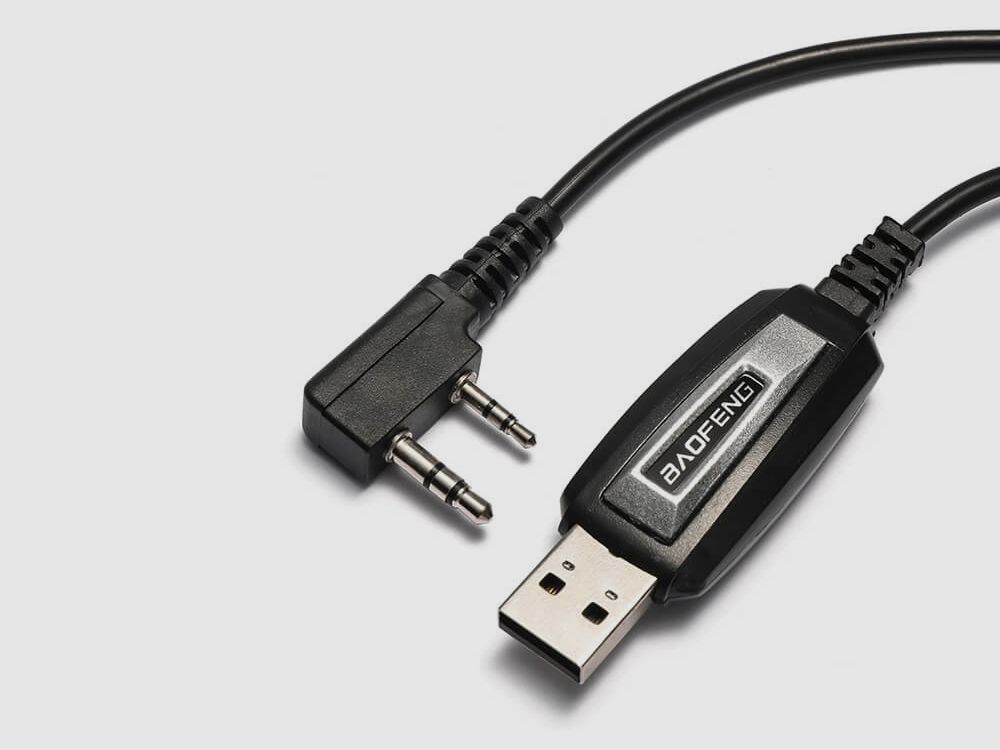 Baofeng Programmierkabel Baofeng Kenwood 2-Pin (K-Stecker), Bild 4 von 5