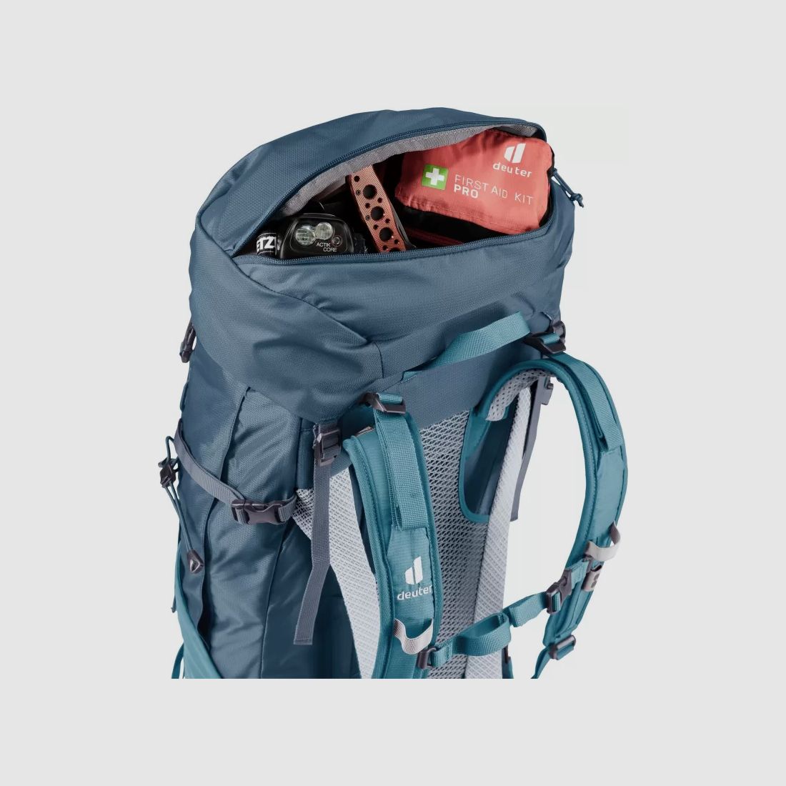 Deuter Futura Air Trek 55 + 10 SL Blau, Bild 5 von 12