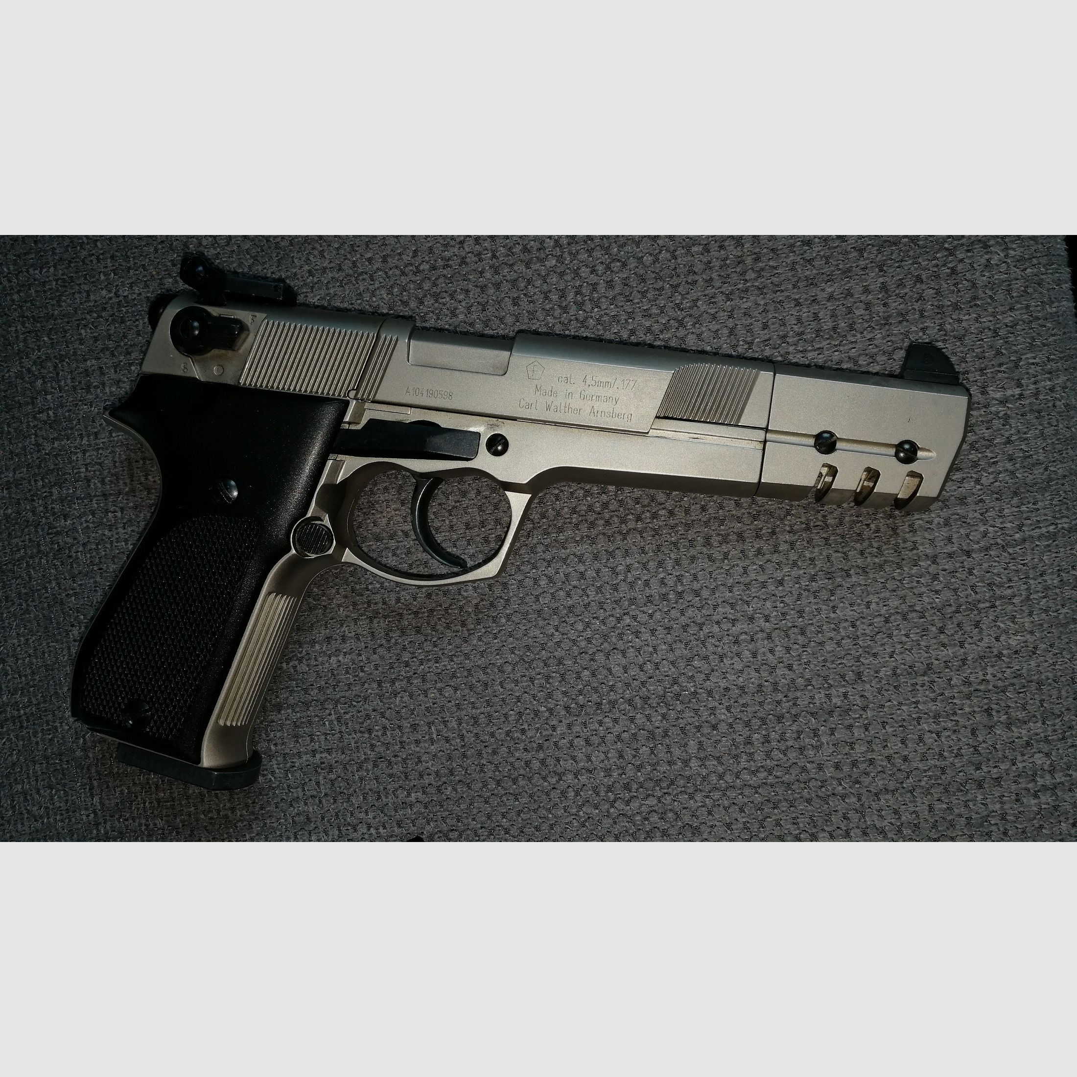 Walther Luftpistole CP 88 silber