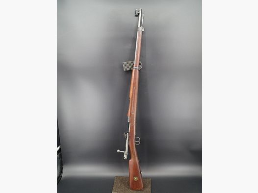 Carl Gustafs Stad Zweedse Mauser M96 kaliber 6,5x55 BJ 1917 met diopter M96 met originele diopter