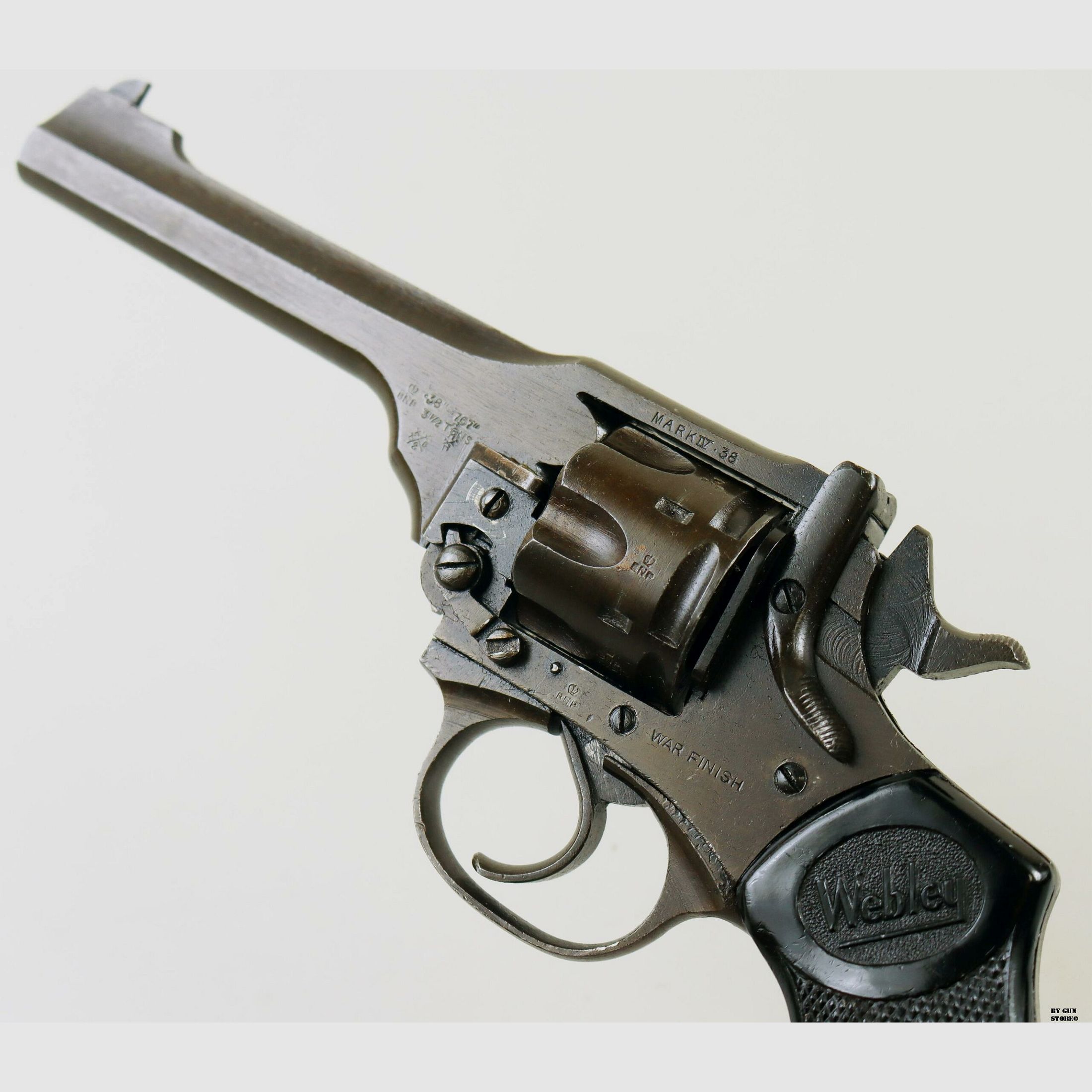 Revólver Webley & Scott mod. Mark IV cal. 38 n.º de serie 103034, imagen 6 de 10