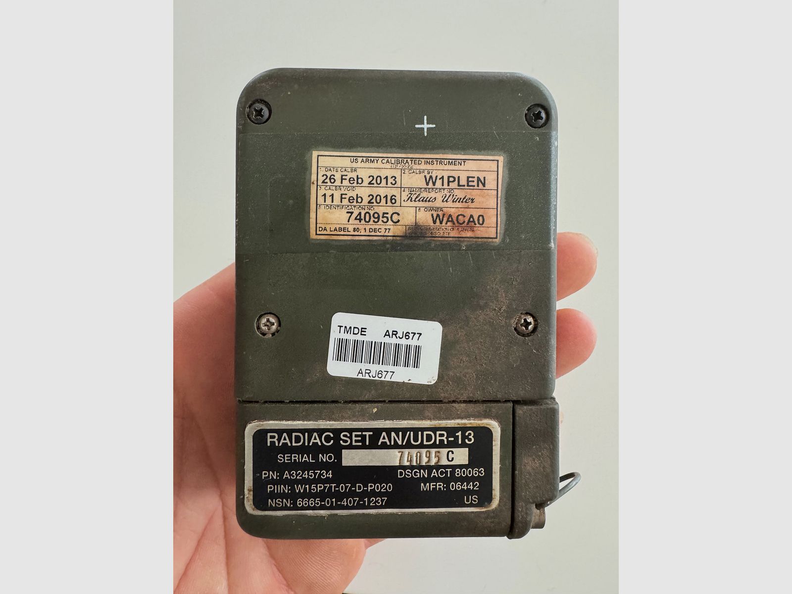 AN/UDR-13 Militär-Taschenradiac