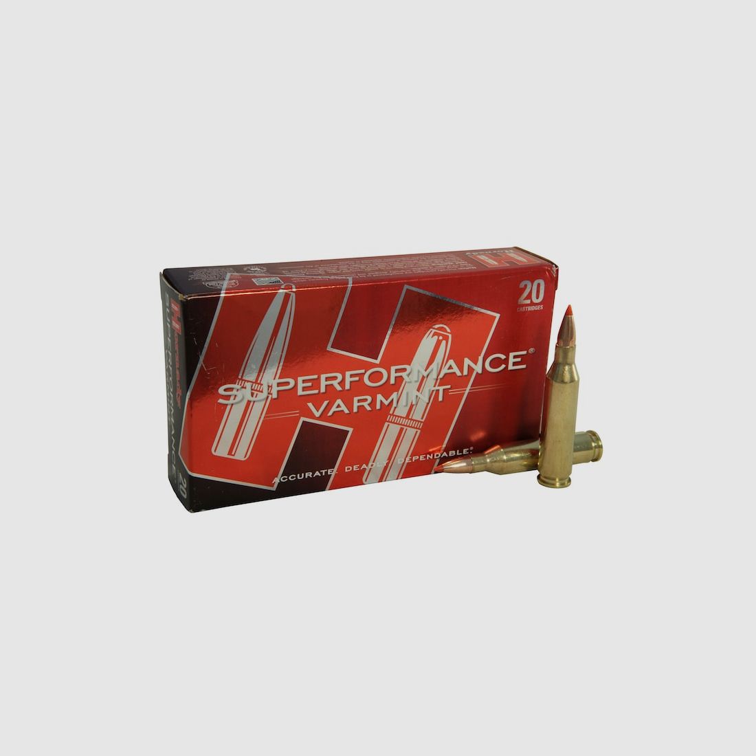 Hornady Superformance Varmint .243 Win. 58GR V-Max 20 cartucce