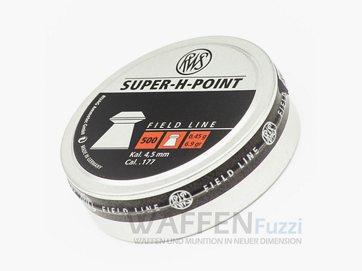 RWS Super-H-Point calibre 4,5mm 500 UDS