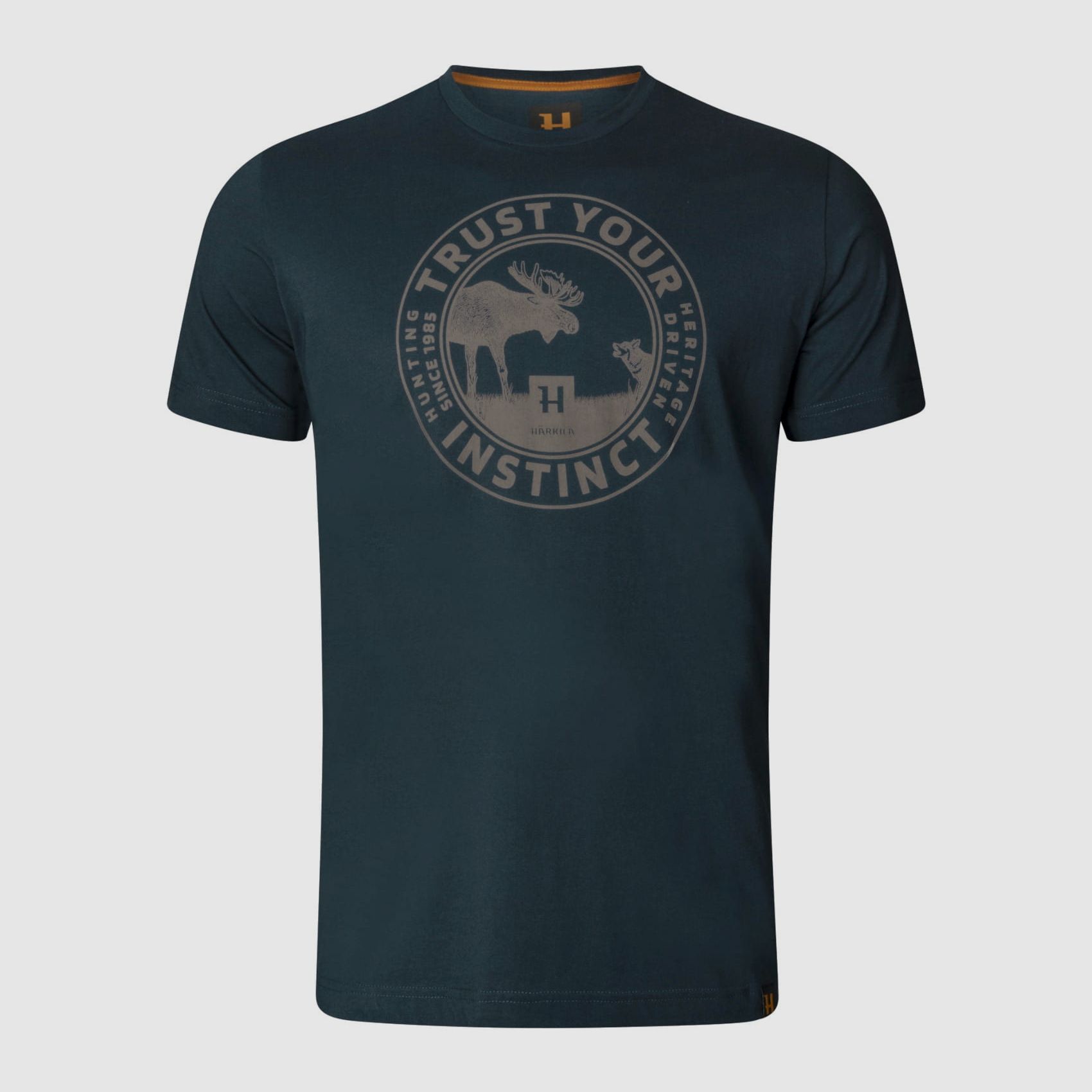 Härkila Moose T-shirt a maniche corte – Blu navy scuro, immagine 1 di 4