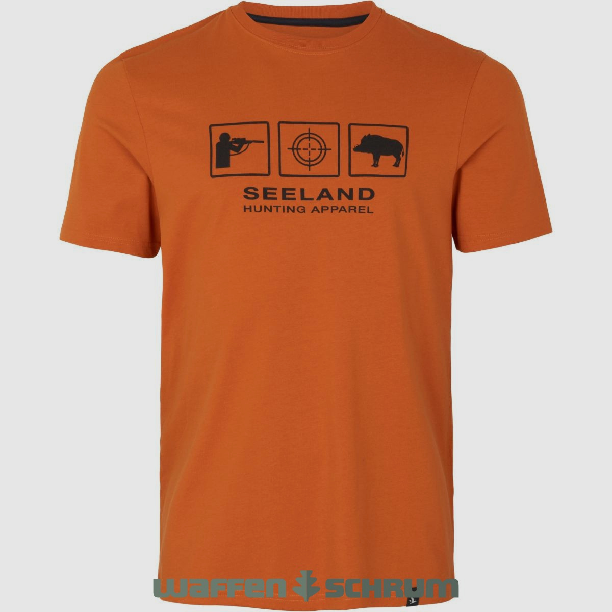 Seeland T-Shirt Lanner Gold Flame