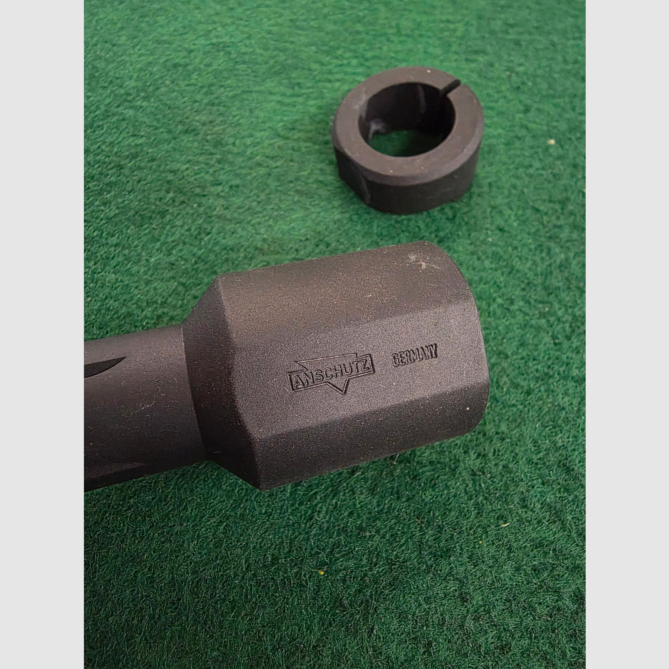 Anschütz Laufverlängerung z.b. Mod. 600 601 602 Visierverlängerung bis 70mm Luftgewehr LG Match Visier Korn Diopter