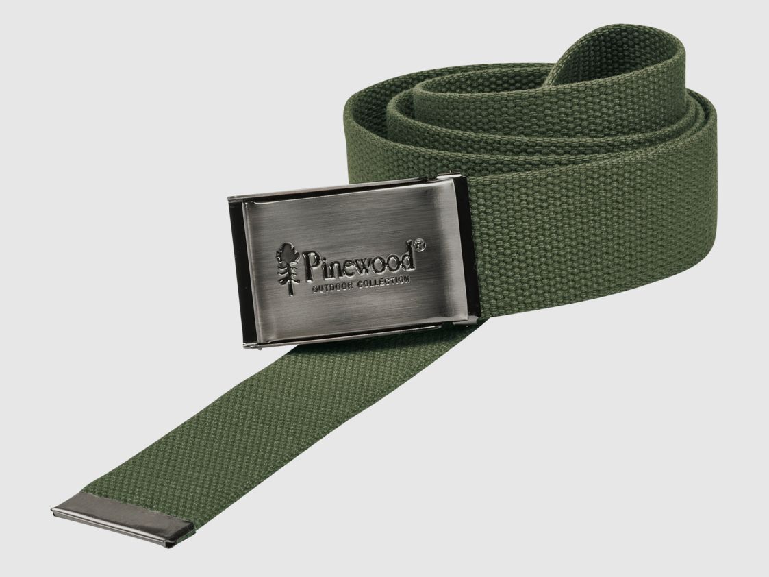 Pinewood Canvas Gürtel oliv