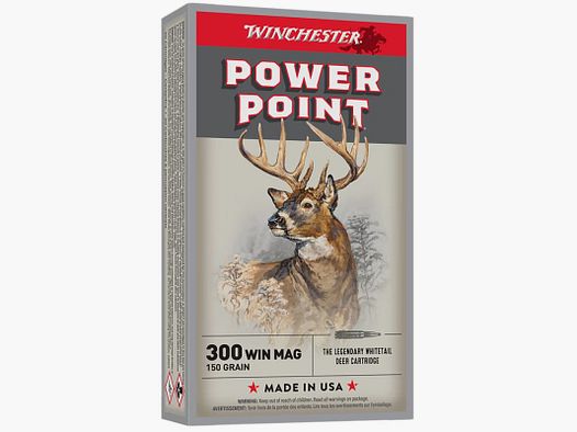 WINCHESTER CARTUCHOS 300 WIN MA 150GR