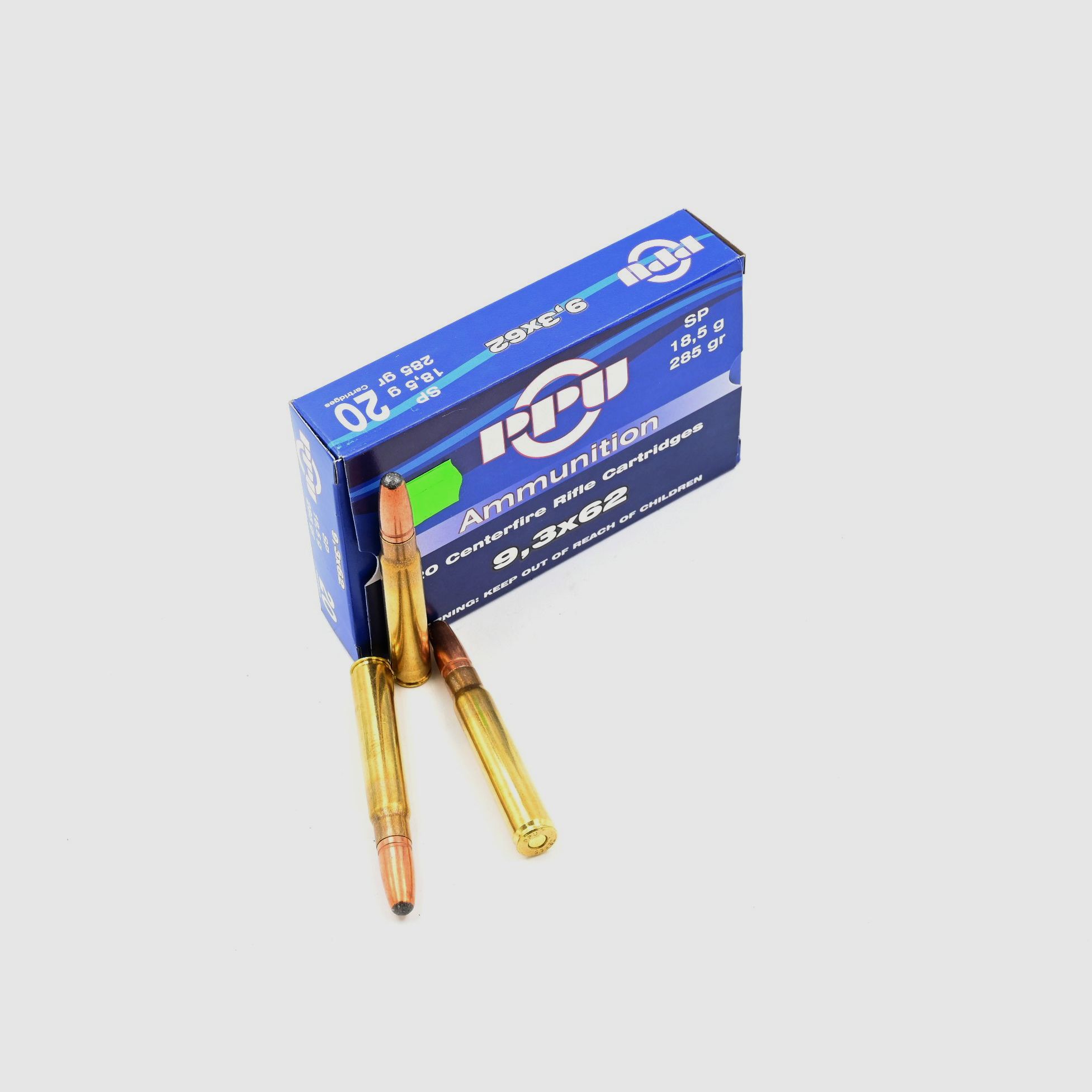 Prvi Partizan, 9.3X62 A-330, SP, 285 gr., 20 Stk.