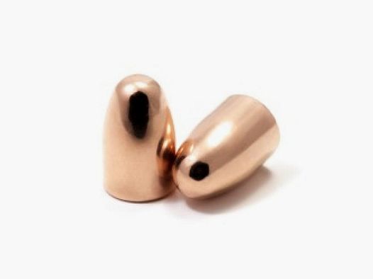 .356 LOS projectiles plaqués cuivre 123gr RN VE500