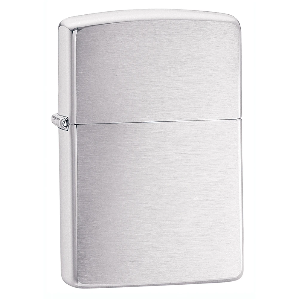 Klassieke ZIPPO-aansteker Z200 brushed chrome