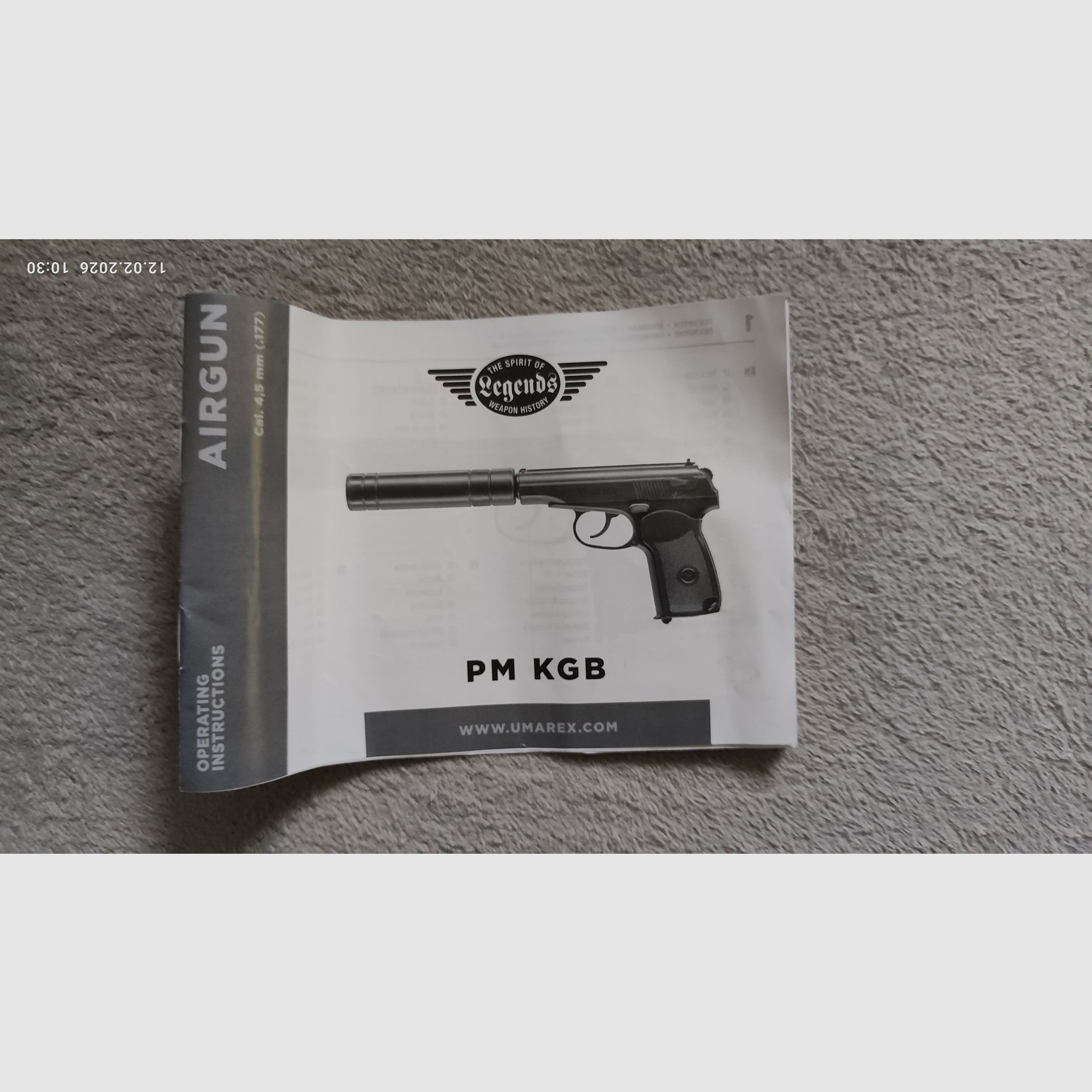 Umarex Legends KGB Pistolet 4,5 BB