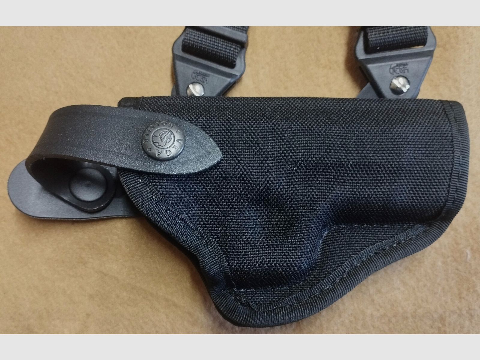 Holster d'épaule et latéral pour Beretta 81/84 Vega Cordura Noire, image 4 sur 8