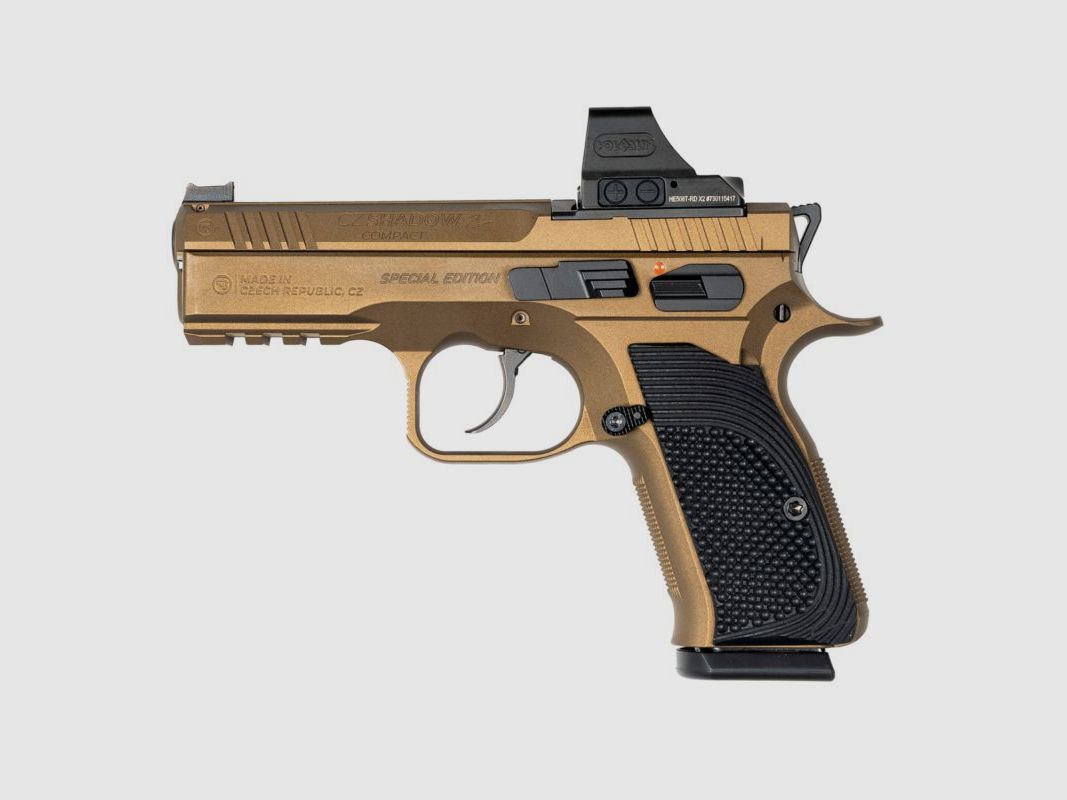 CZ Pistole Shadow 2 Compact Kal.9x19 | bronze, Bild 2 von 4