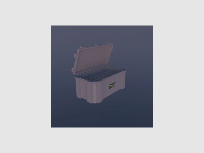 Filamelt Munitionsbox / 7mm-08 REM / ‘Klappdeckel’ / Patronenbox, Ammo Box