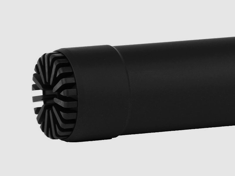 B&T MONOBLOCK, silenciador NEGRO, .338 Lapua Magnum (rosca M28x1 izquierda)