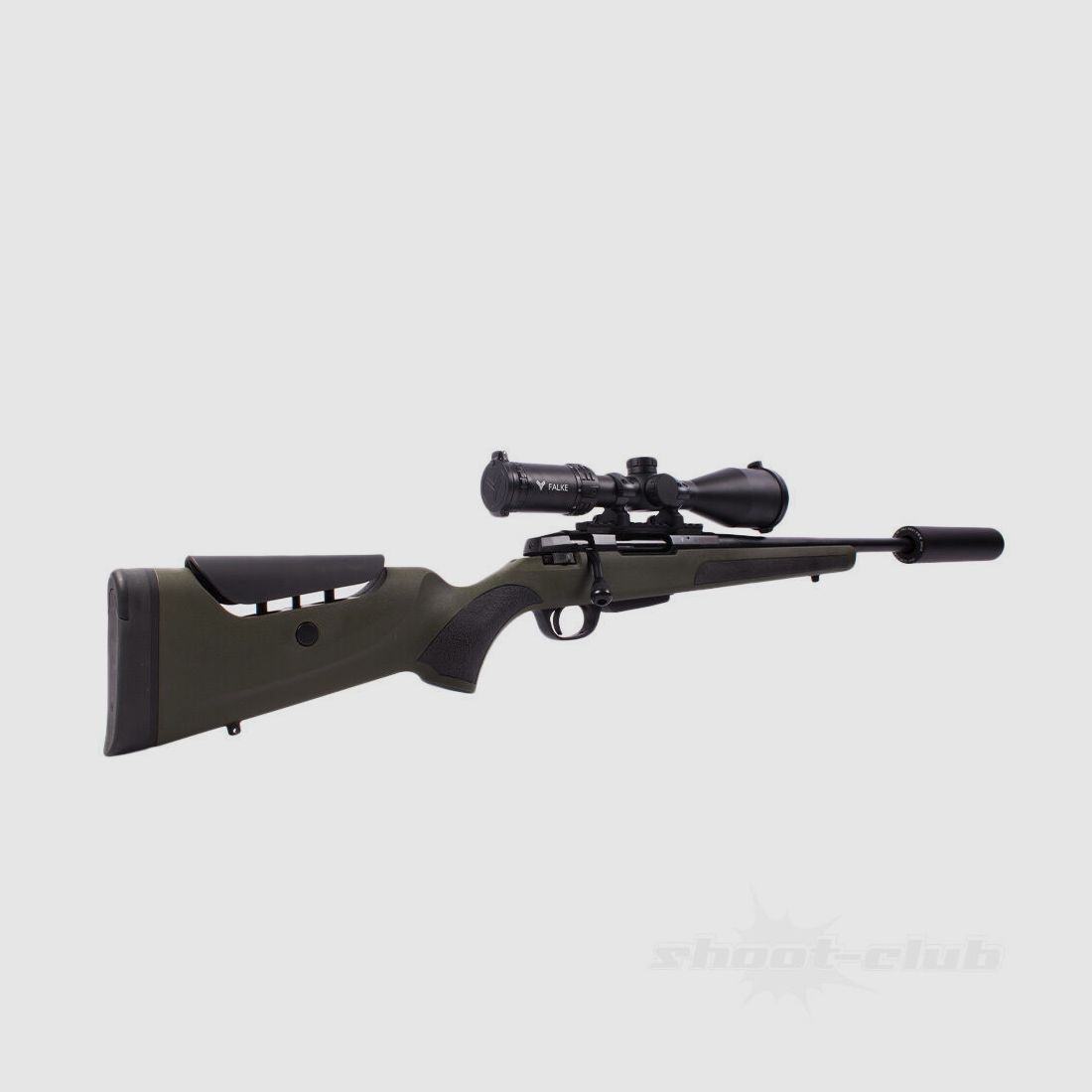 Brenner	 Brenner BR20 Polymer Green Set 2 mit Jaki Schalldämpfer