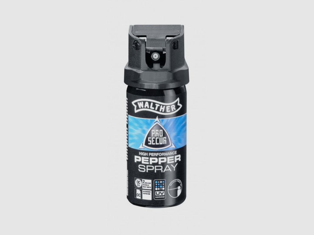 Bombe De Defense Walther Prosecur Gaz Poivre 53 Ml - Longue Portee